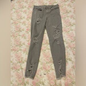 Gray American Eagle Jeans